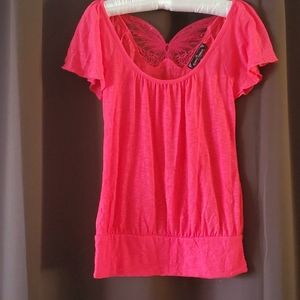 Pink blouse